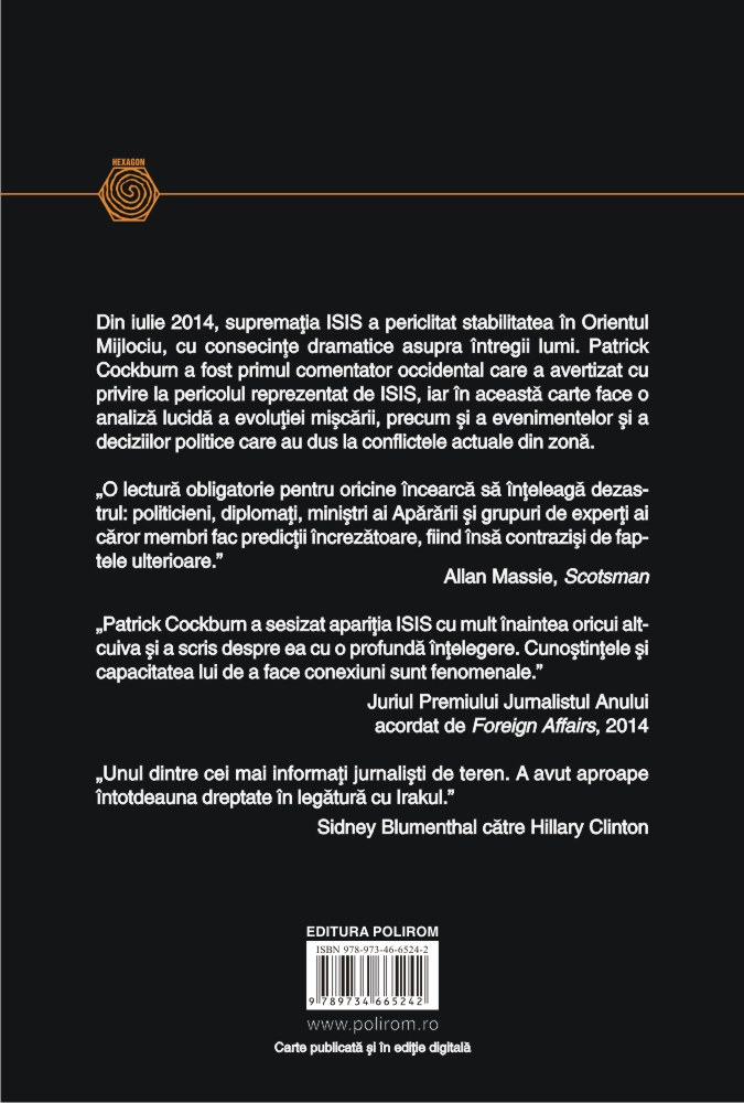 Carte Epoca jihadului autor Patrick Cockburn editura Polirom