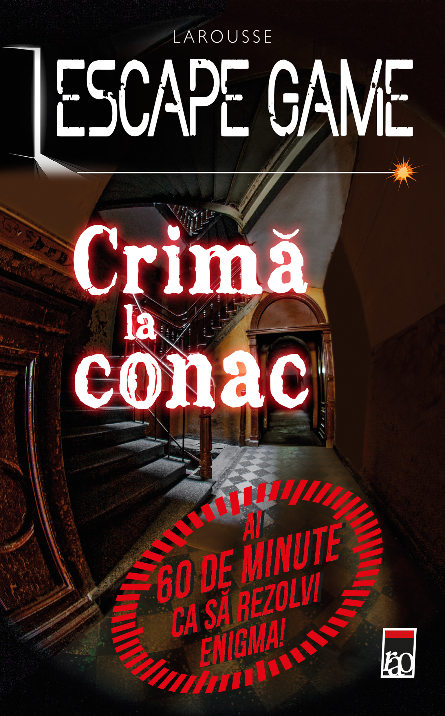 Carte Escape game - Crima la conac   editura RAO