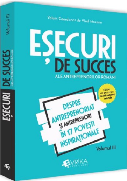 Carte Esecuri de succes autor Vlad Mocanu editura Evrika Publishing