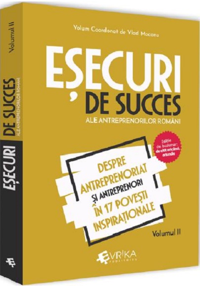 Carte Esecuri de succes autor Vlad Mocanu editura Evrika Publishing