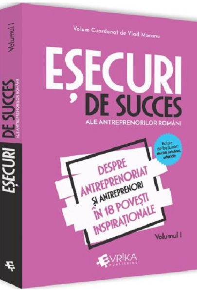 Carte Esecuri de succes autor Vlad Mocanu editura Evrika Publishing