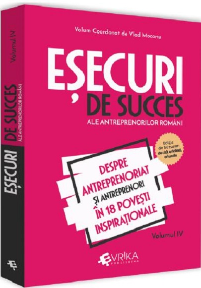 Carte Esecuri de succes autor Vlad Mocanu editura Evrika Publishing