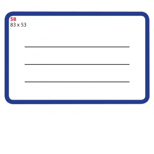 Carte Eticheta scolara 30 buc./set