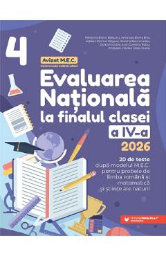 Carte Evaluarea Nationala 2026 - Clasa 4 - Mirabela-Elena Baleanu