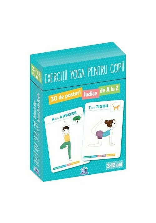 Carte Exercitii Yoga pentru copii editura Didactica Publishing House