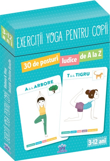 Carte Exercitii Yoga pentru copii editura DPH