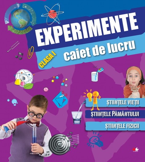 Carte Experimente clasa 1 caiet de lucru editura Litera