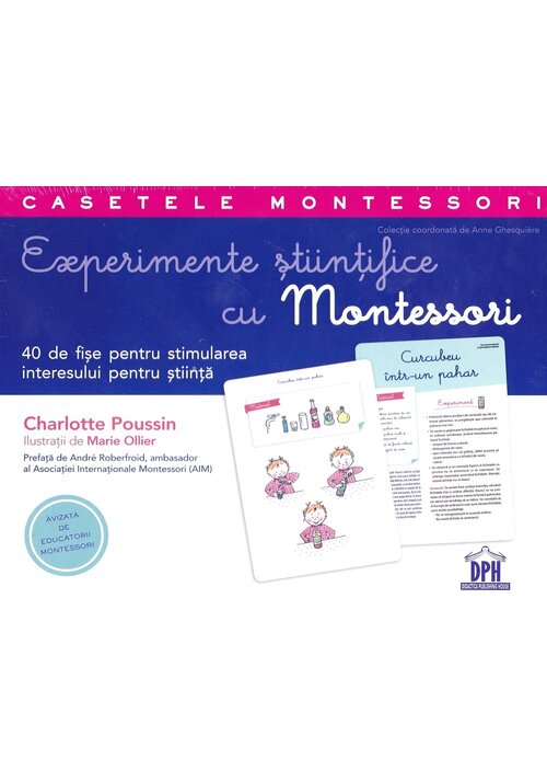 Carte Experimente stiintifice cu Montessori editura Didactica Publishing House
