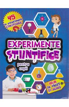 Carte Experimente stiintifice pentru copii editura -
