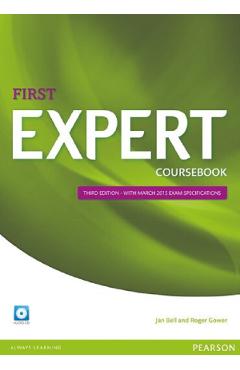 Carte Expert First Coursebook Third Edition - Jan Bell
