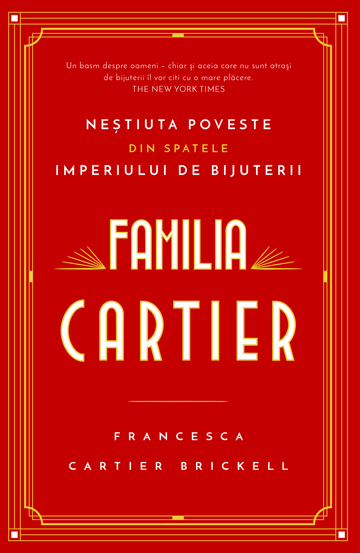 Carte Familia Cartier editura Rao