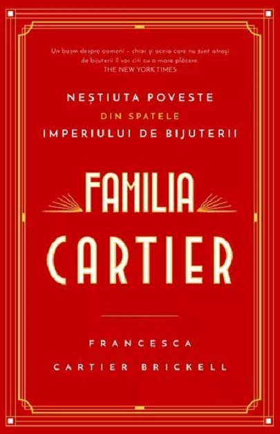 Carte Familia Cartier autor Francesca Cartier Brickell editura RAO