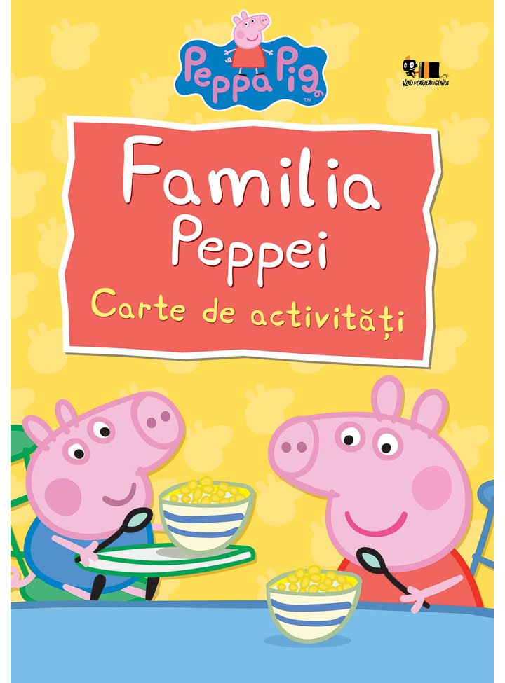 Carte Familia Peppei   editura Vlad si cartea cu Genius