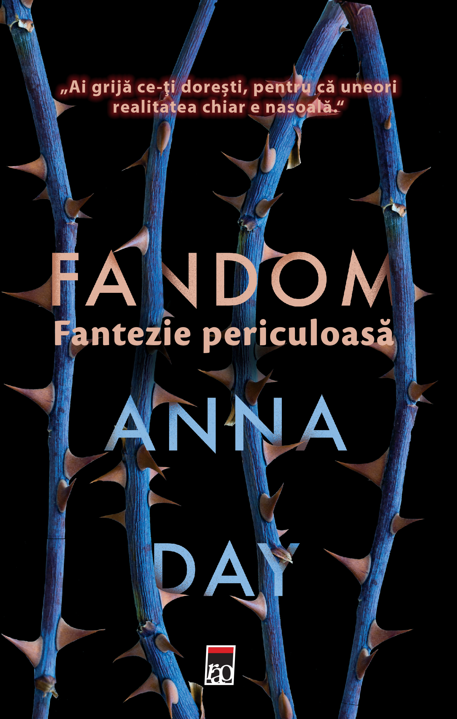 Carte Fandom autor Anna Day editura RAO