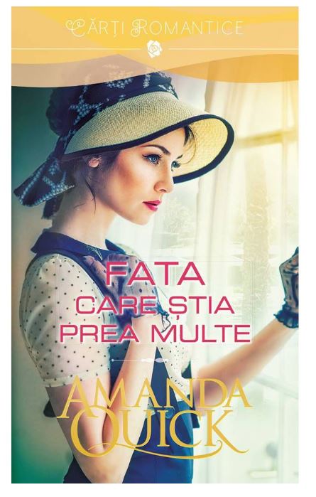 Carte Fata care stia prea multe autor Amanda Quick editura Litera