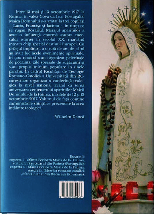 Carte Fatima 100 autor Wilhelm Danca editura ARCB