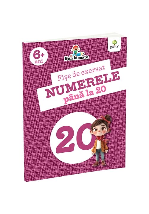 Carte Fise de exersat NUMERELE PANA LA 20 editura Gama