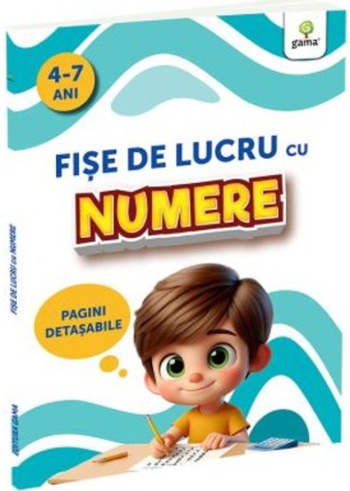 Carte Fișe de lucru cu numere editura Gama