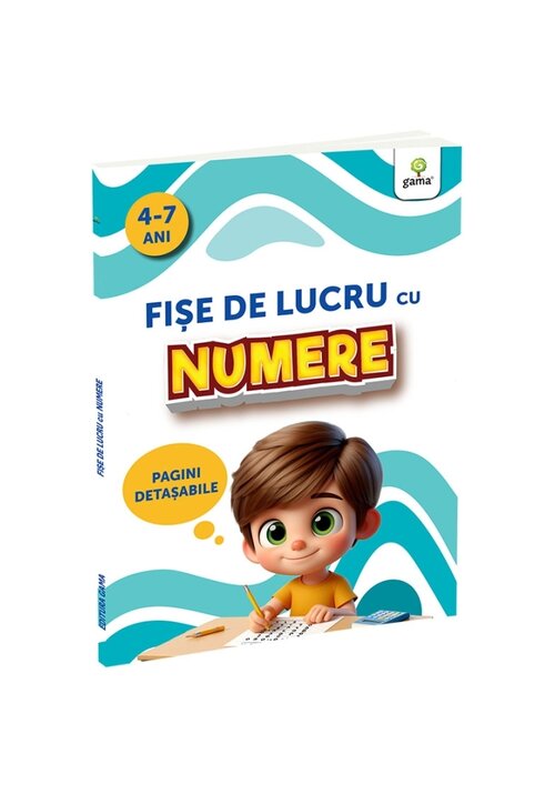 Carte Fise de lucru cu numere editura Gama