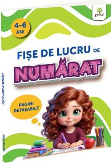 Carte Fișe de lucru de numărat editura Gama