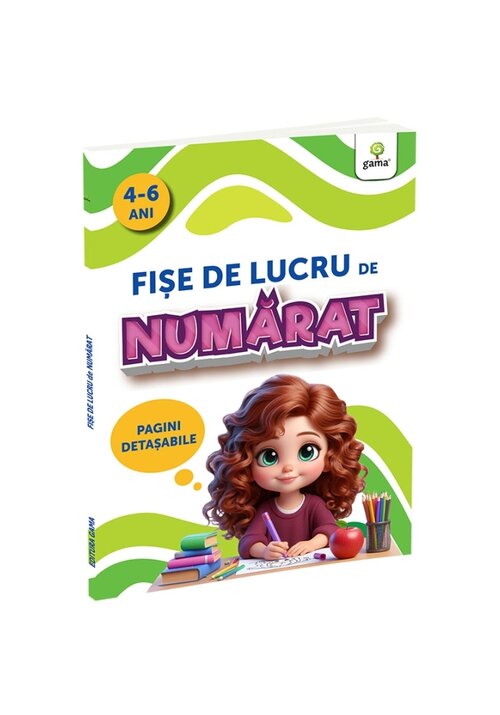 Carte Fise de lucru de numarat editura Gama