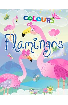 Carte Flamingos colours: Bleu editura Autor Anonim