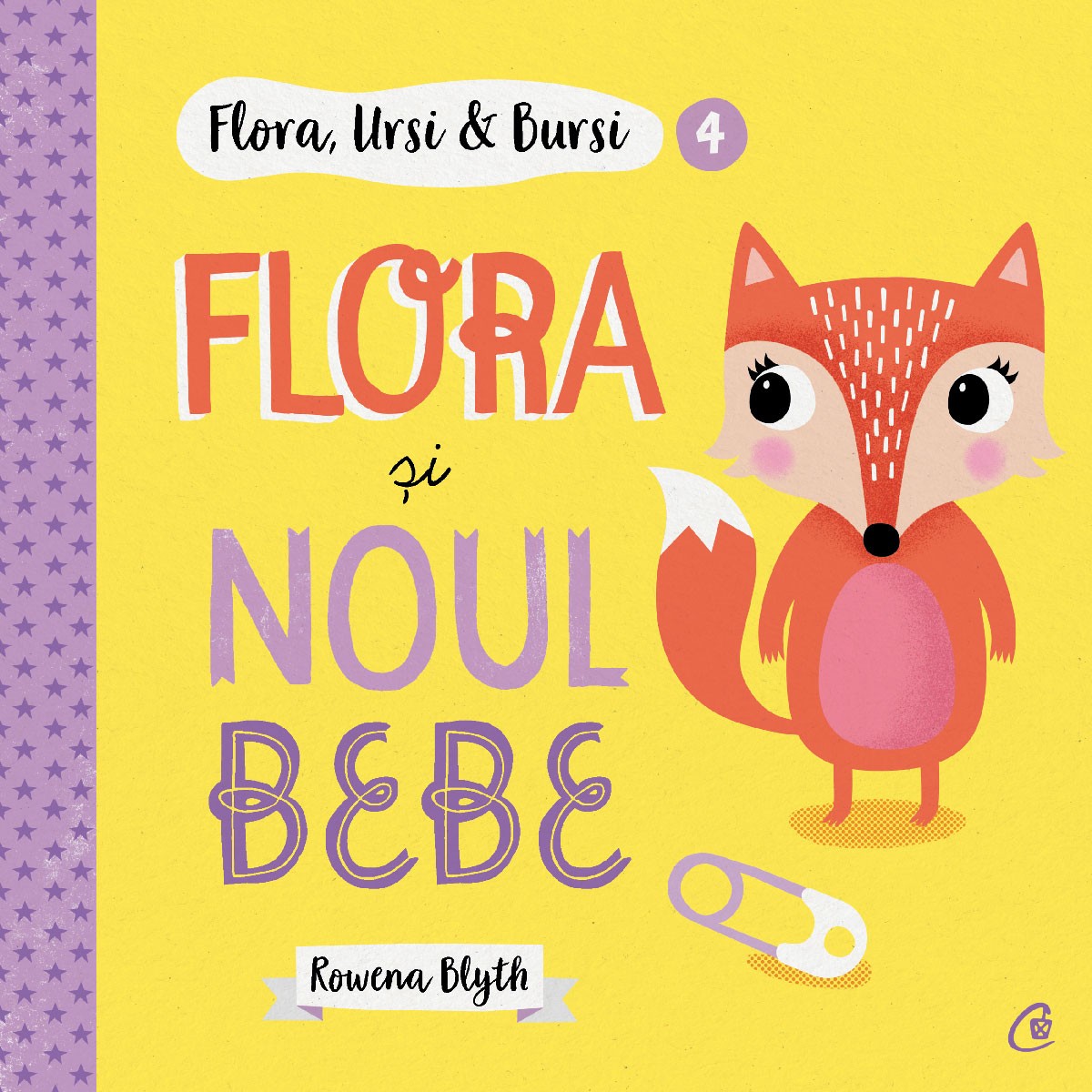 Carte Flora si noul bebe autor Rowena Blyth editura Curtea Veche Publishing