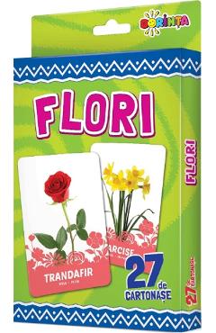 Carte Flori. 27 de cartonase editura -