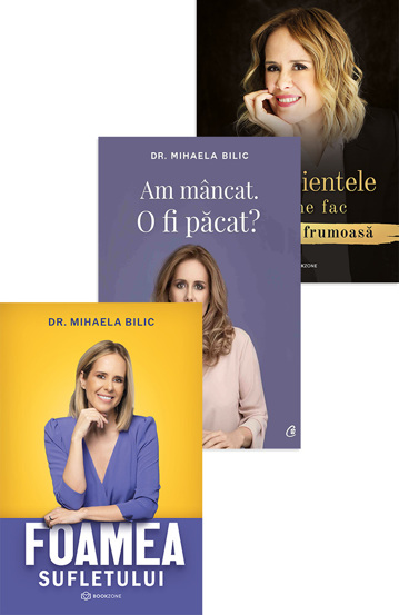 Carte Foamea sufletului + Ingredientele care ne fac viața mai frumoasă + Am mancat. O fi pacat? editura Altele