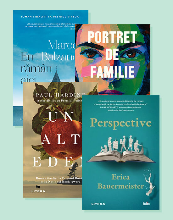 Carte Folio. Pachet 4 carti editura Litera