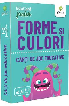 Carte Forme si culori. Carti de joc educative editura -