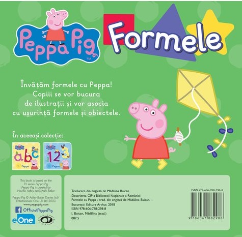 Carte Formele cu Peppa autor Neville Astley