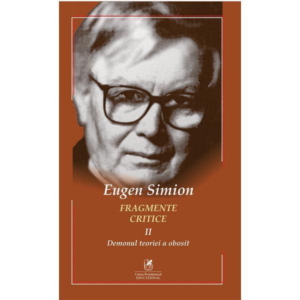 Carte Fragmente critice vol.2 - Eugen Simion