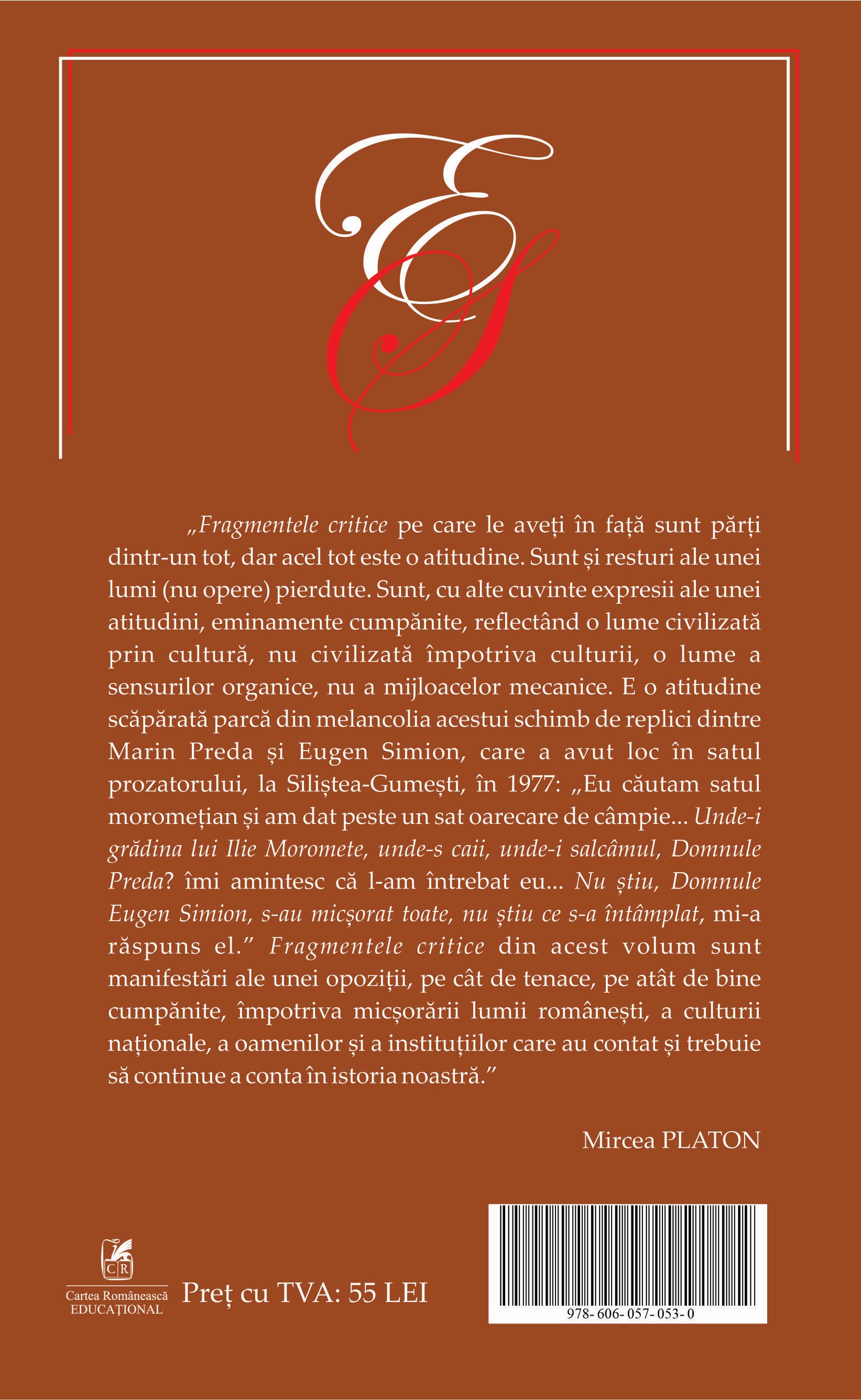 Carte Fragmente critice