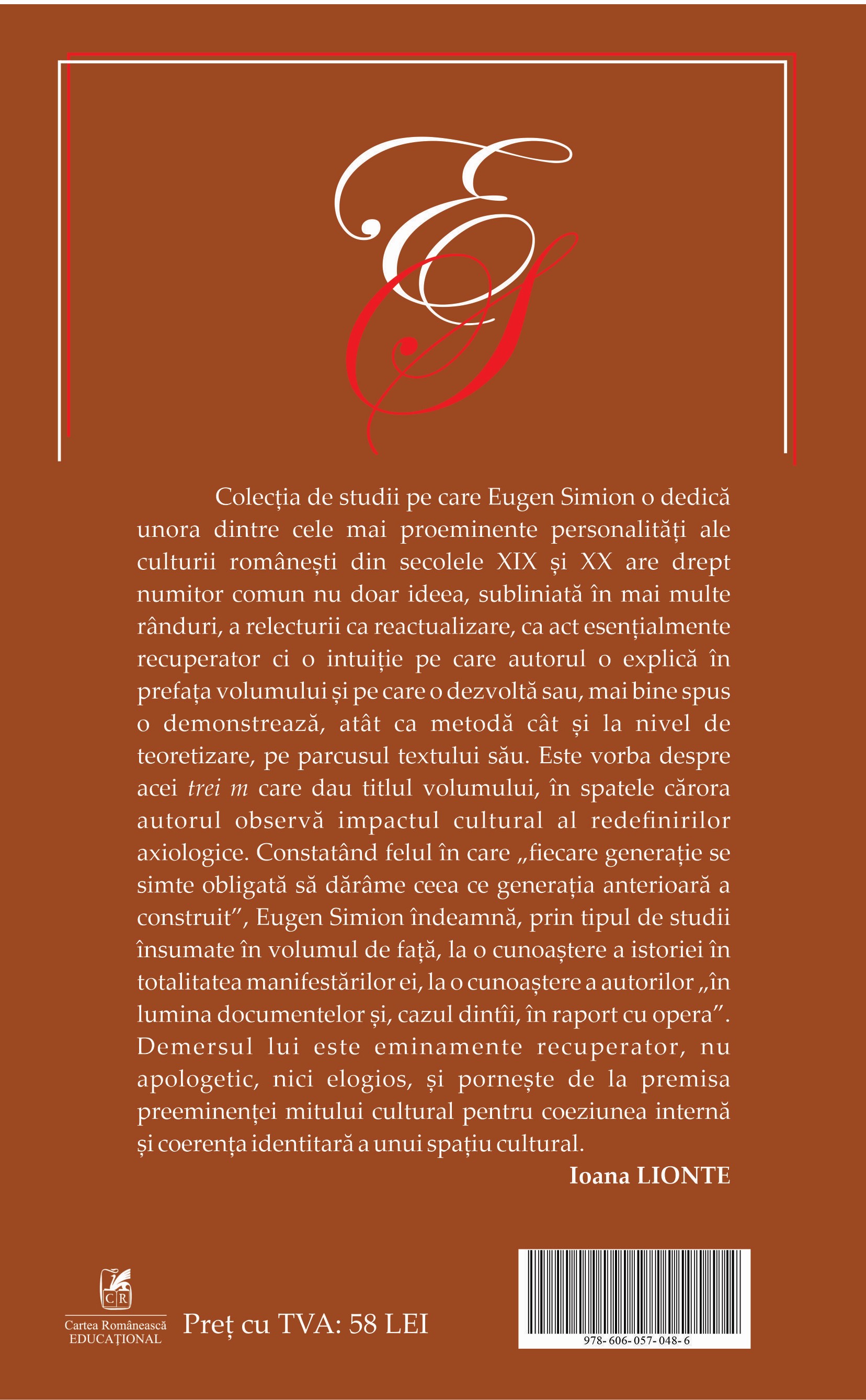 Carte Fragmente critice. Volumul III autor Eugen Simion editura Cartea Romaneasca Educational