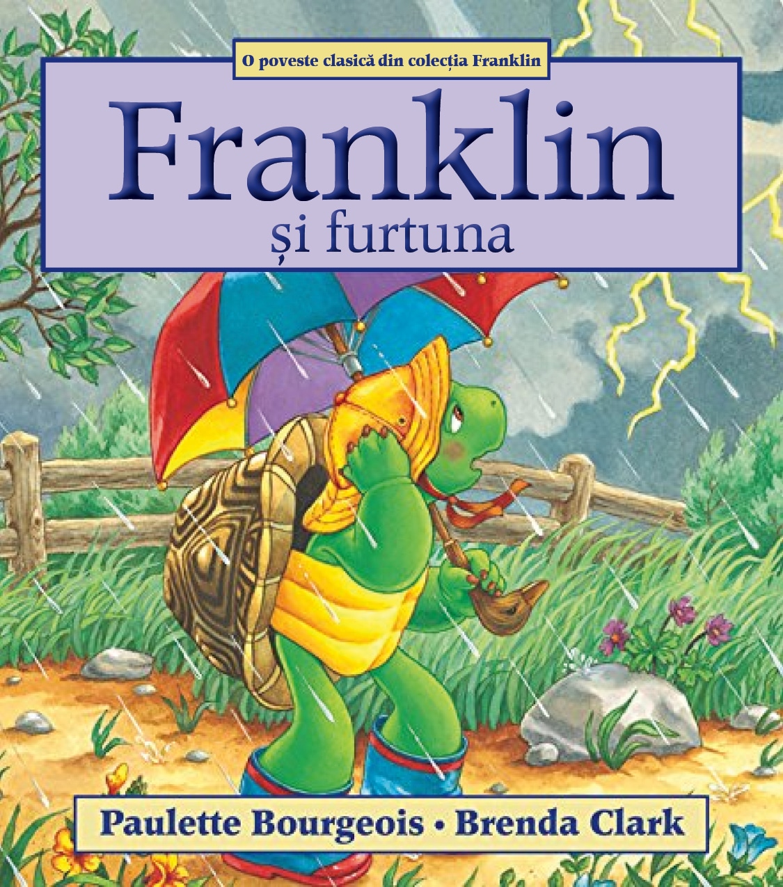 Carte Franklin si furtuna autor Paulette Bourgeois editura Katartis
