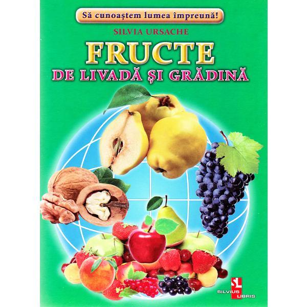 Carte Fructe de livada si gradina - Cartonase - Silvia Ursache