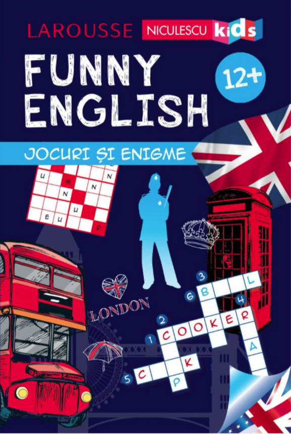 Carte Funny English 12 ani. Jocuri si enigme autor Sandra Lebrun editura Niculescu