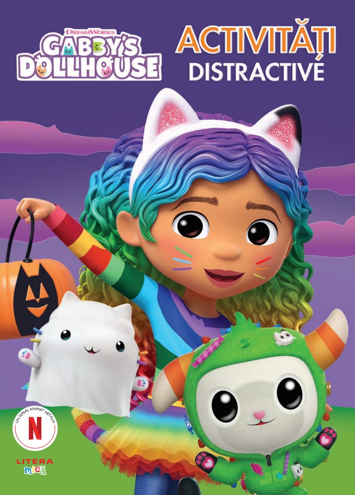 Carte Gabby's Dollhouse. Activitati distractive editura Litera