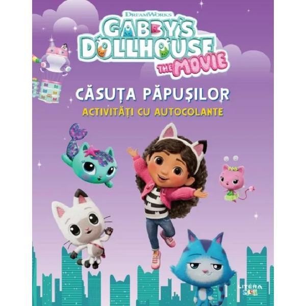 Carte Gabby's Dollhouse. Casuta papusilor. Activitati cu autocolante
