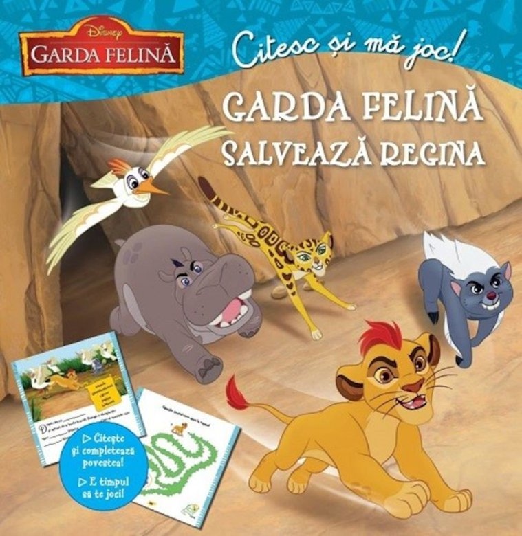 Carte Garda felina salveaza regina   editura Litera
