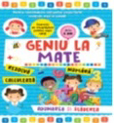 Carte Geniu la mate - adunarea si scaderea Vol. 2 editura Crime Scene Press