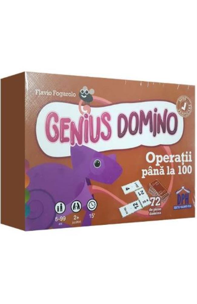Carte Genius Domino. Operatii pana la 100 editura DPH