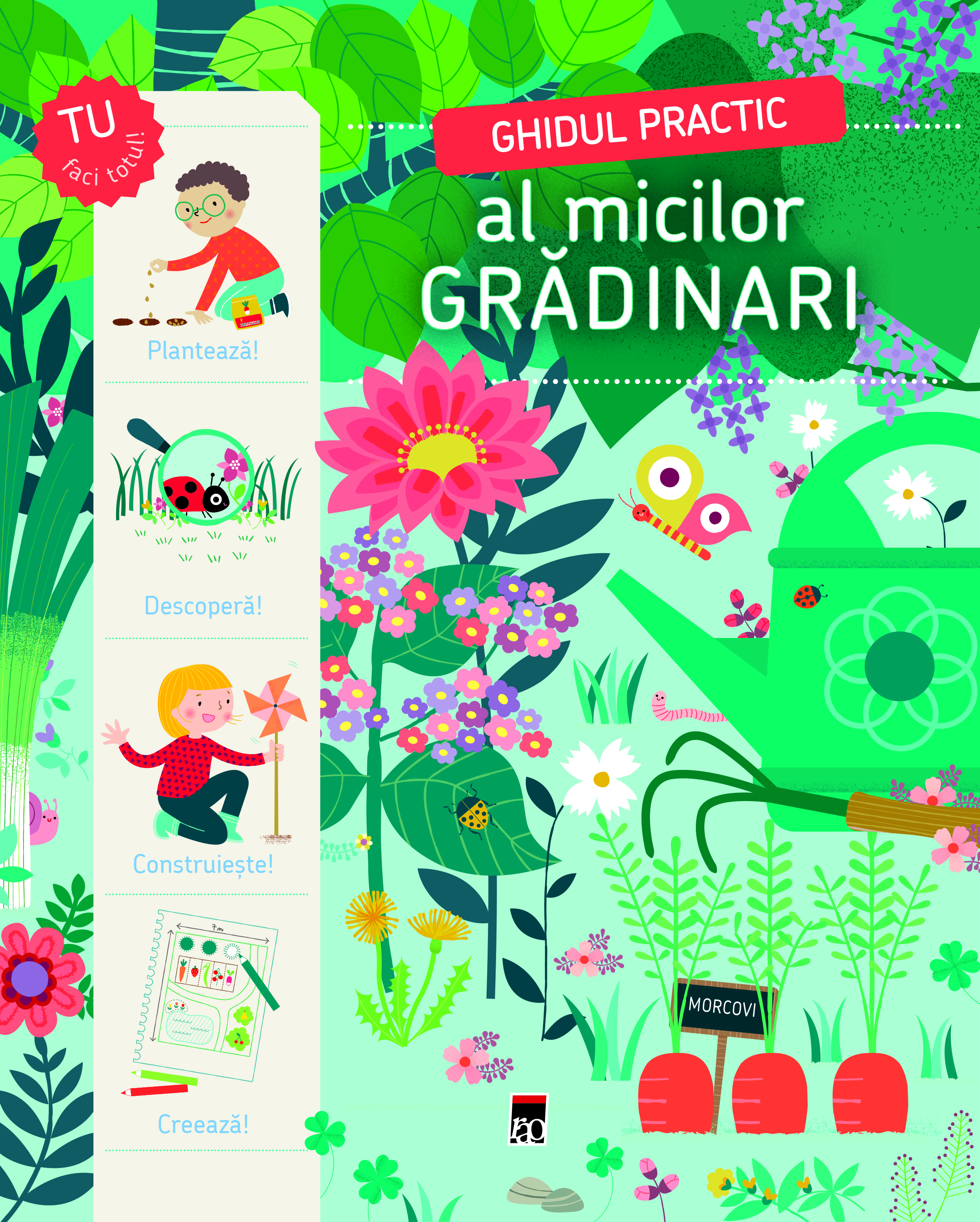 Carte Ghidul practic al micilor gradinari autor Michel Luchesi editura RAO