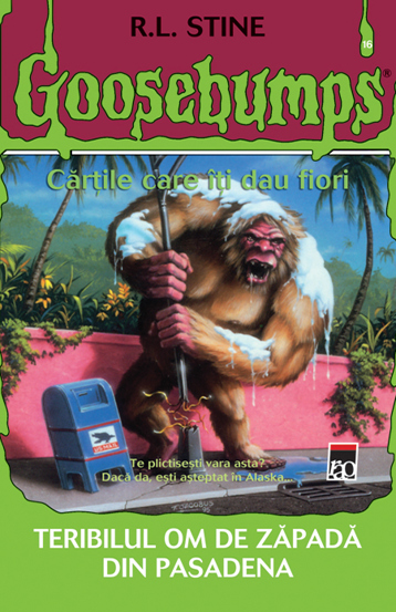 Carte Goosebumps-Teribilul Om De Zapada Din Pasadena editura Rao