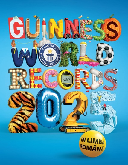 Carte Guinness World Records 2025. In limba romana editura DPH