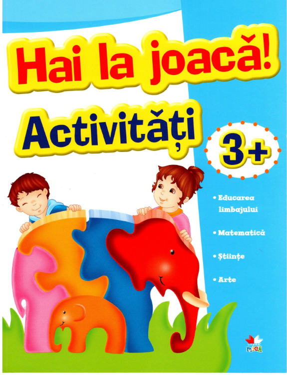 Carte Hai la joacă! Activități 3+ editura Litera