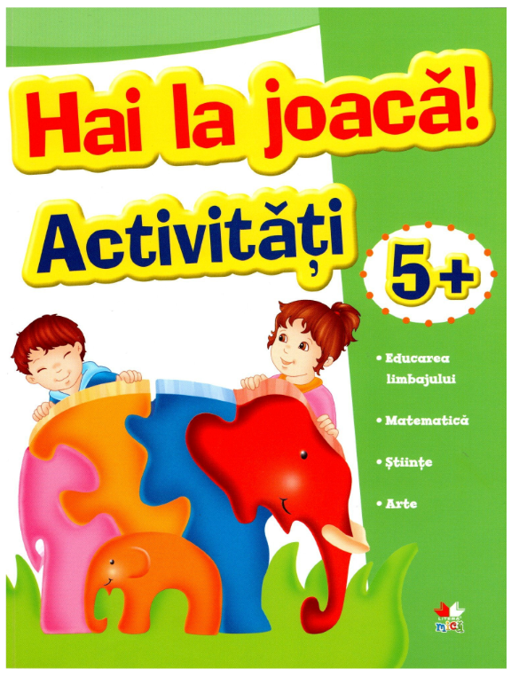 Carte Hai la joacă! Activități 5+ editura Litera