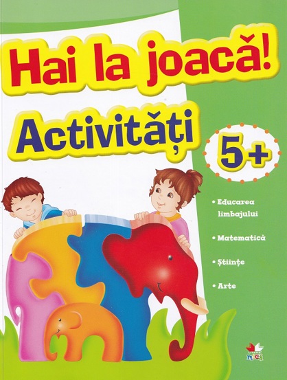 Carte Hai la joaca! Activitati 5+ editura Litera