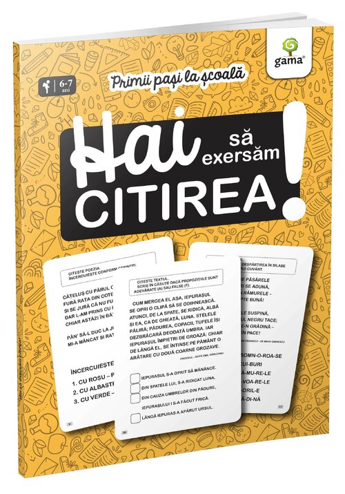 Carte Hai să exersam citirea! editura Gama